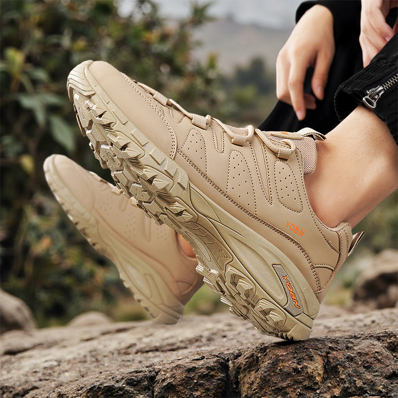 Trendy Versatile Casual Sneakers New Light Luxury Platform Sole Mens Athletic Shoes Fashion Mesh Breathable Outdoor Hiking Shoes