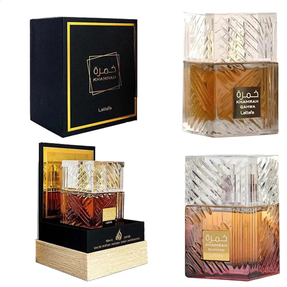 100ml Original Qahwa Khamrah For Men Woody Cologne Light Fragrance Arabian Charm Unisex Men Perfume Couple Date Eau De Toilette 251223