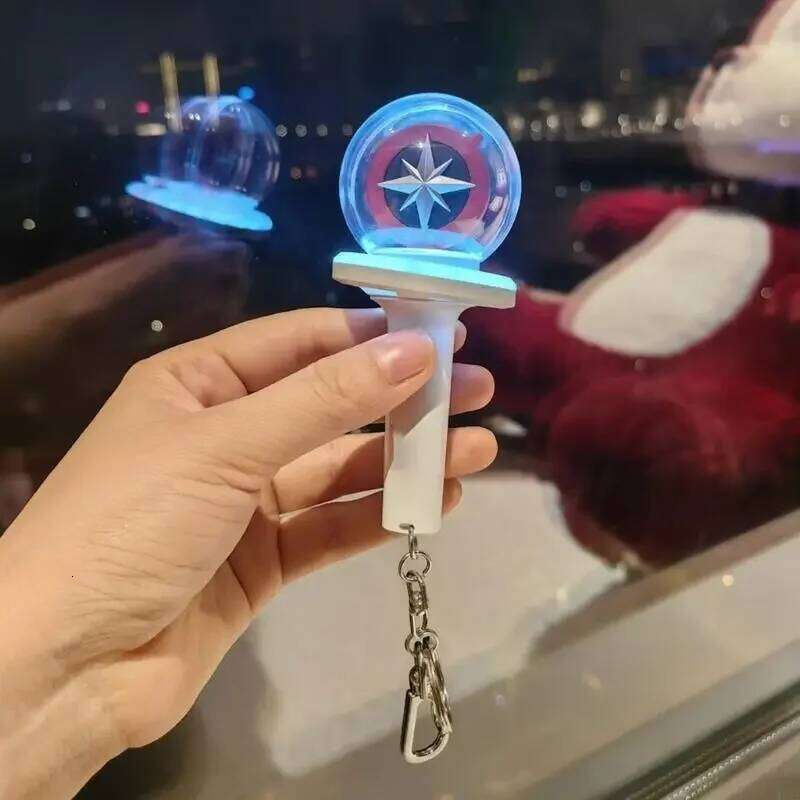 Kpop Stray Lightstick Keyring Ver.2 Mini Glow Stick Keychains Pendant Gift X251224