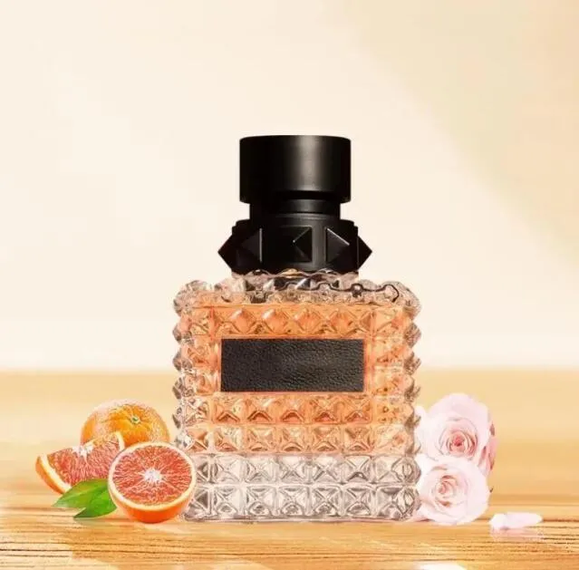 Designer Perfume Born In Roma Intense Coral Fantasy Ivory Men Women Fragrance Cologne 100ml Parfum Long Lasting Floral Spray Fast Shipping