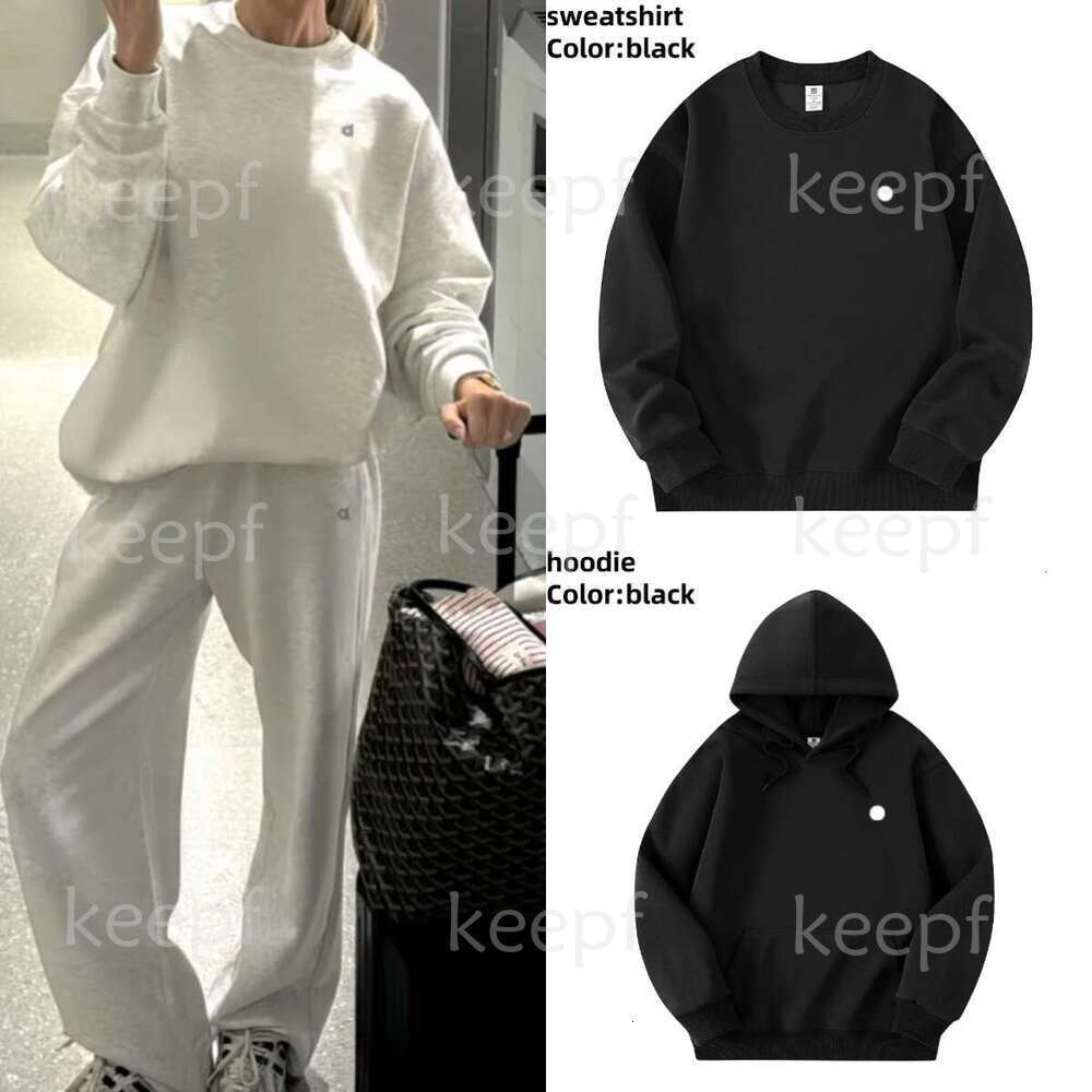 alonessitys set Women Men Sets Designer Quarter Sweatshirt Sweatpants Hoodie alonessitys set Jacket Pullover Yoga 1/4 Full Zip Crew Neck Leg Pants Clothes