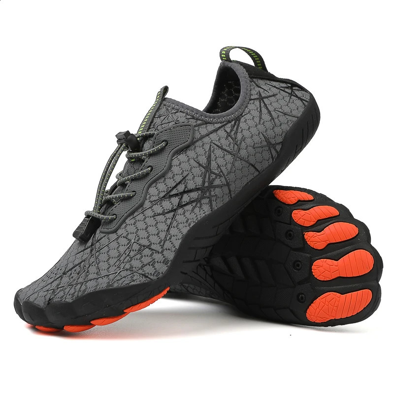 Men Aqua Shoes Barefoot Water Shoes Beach Upstream Wading Swimming Sneakers Women Anti-Slip Quick-Drying Outdoor Sandals Unisex 251223