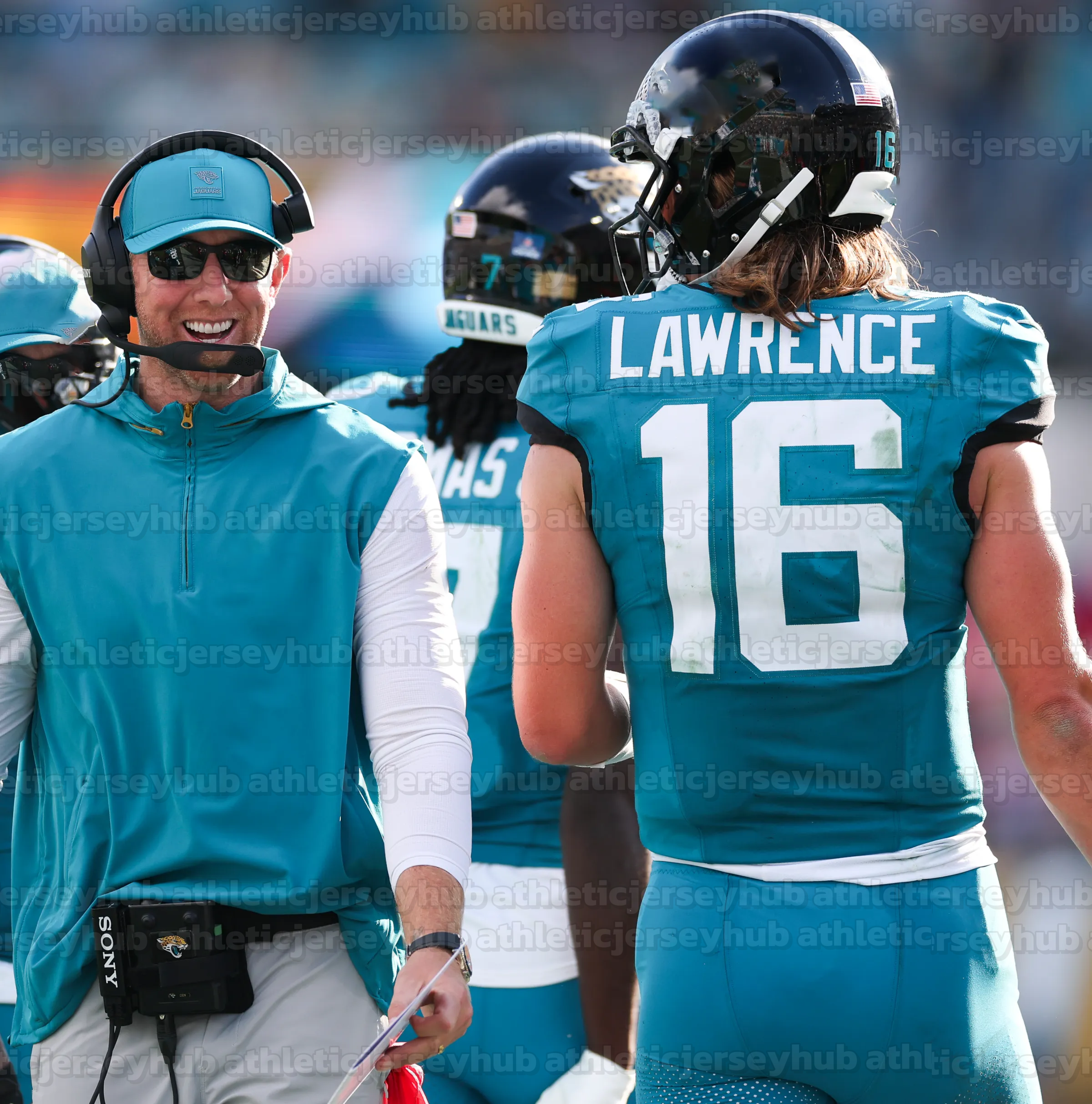 Youth Personalized Custom 2025 Football Jersey Travis Hunter Trevor Lawrence Andre Cisco Foyesade Oluokun Andrew Wingard Pederson