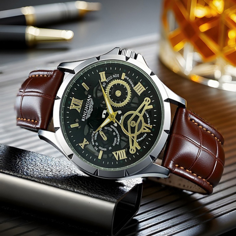 Business elite sports watch, new men's casual watch, easily suitable for both the workplace and everyday life.