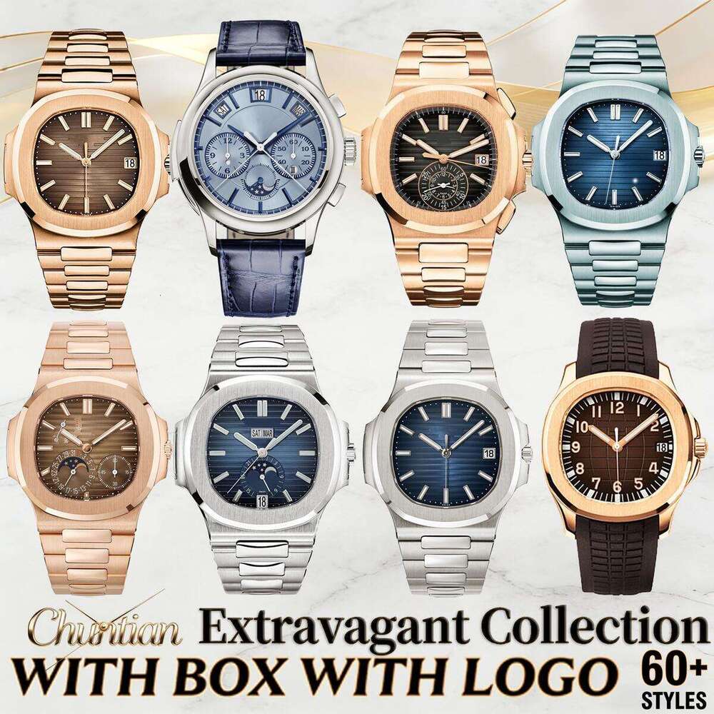 AAA Mens Patekdly Philipely Watchluxury Designer 5711 Nautilius Watchman Watch Woman Top Quality Quartzmechanical Automatic Watch Patekephilipity Watch Box b6f