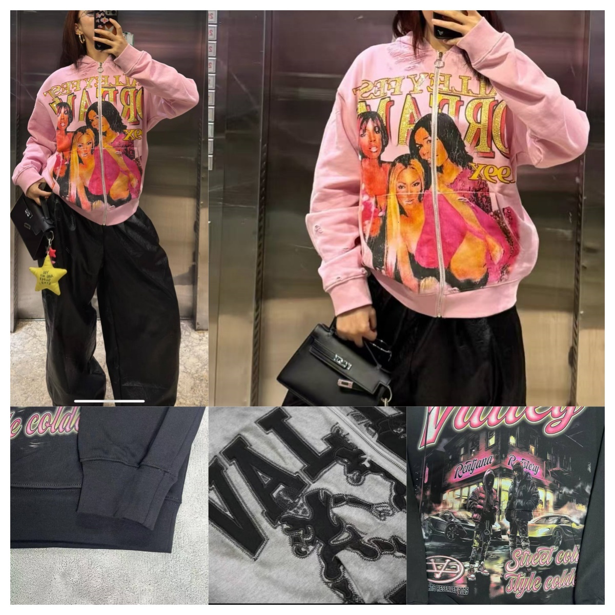 High quality valley hoodie valley dreams Designer Hoodie Designer Spring Sweatshirts Hoodie Long Sleeve Loose Coat Hooded Hoody Woman Men Tops us size s-xl bf1 cc9