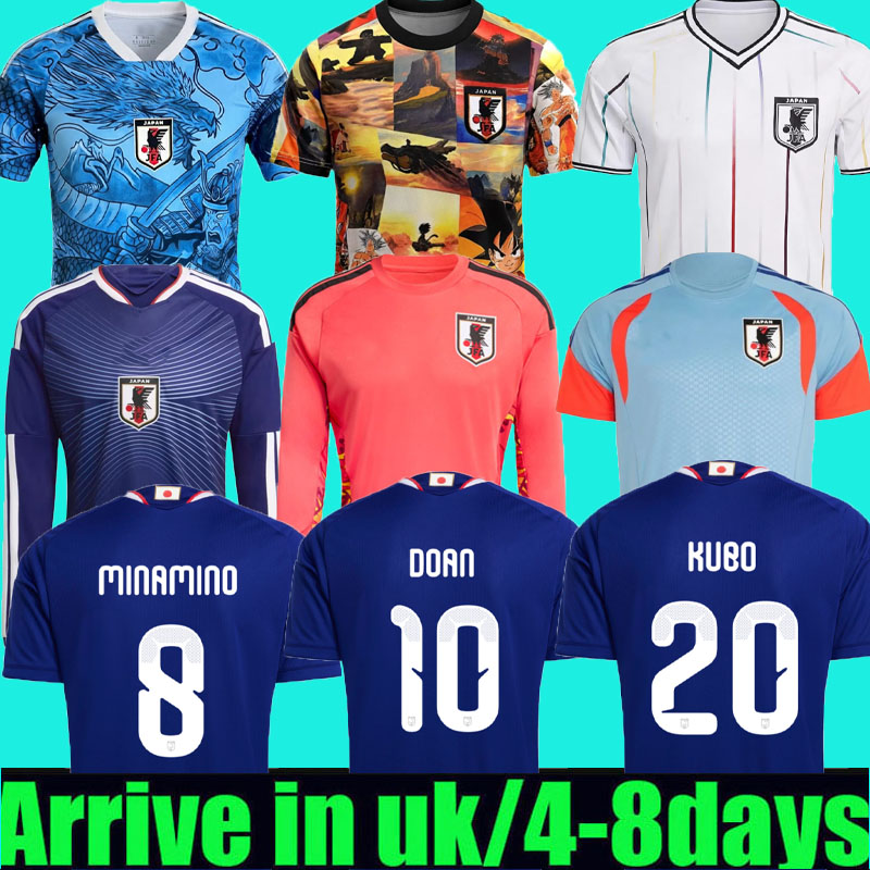 2026 2027 Japan soccer Jerseys Cartoon classic Shirt UEDA ITO ISAGI ATOM TSUBASA MINAMINO DOAN KUBO MITOMA TOMIYASU ENDO NAKATA y-3 26 27 Japanese Football Shirt