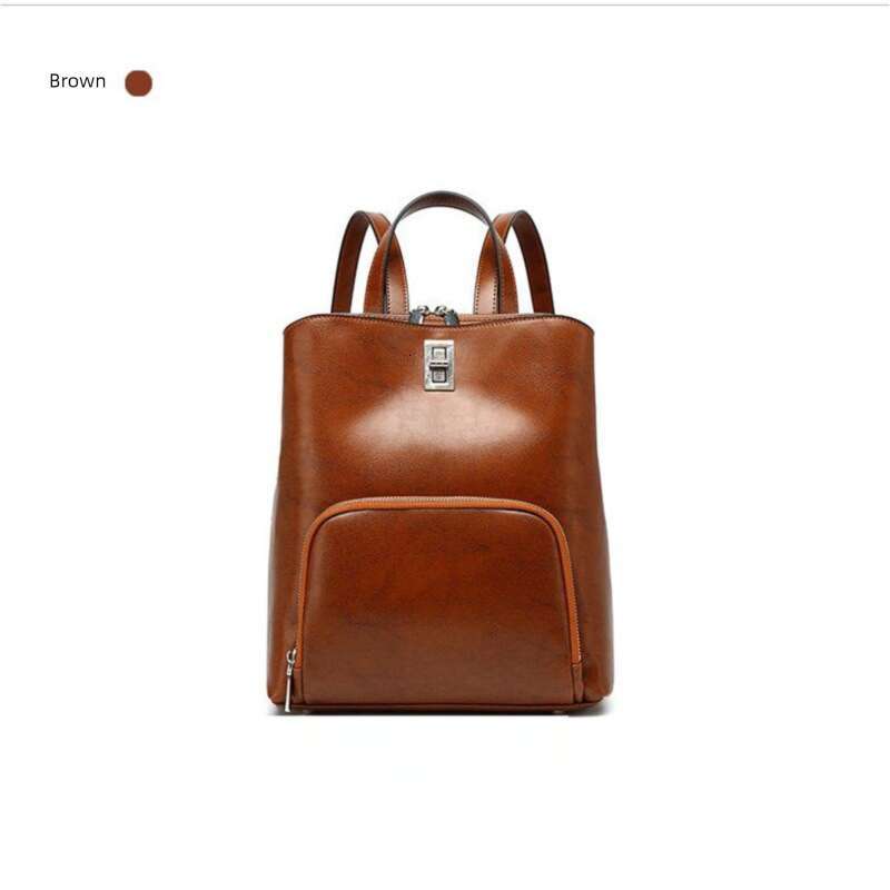 Luxury Bag Totes Hobo Bag Designer Top Layer Fashion New Handheld Travel Genuine Leather Large Capacity Simple Commuter Vintage Cowhide Backpack