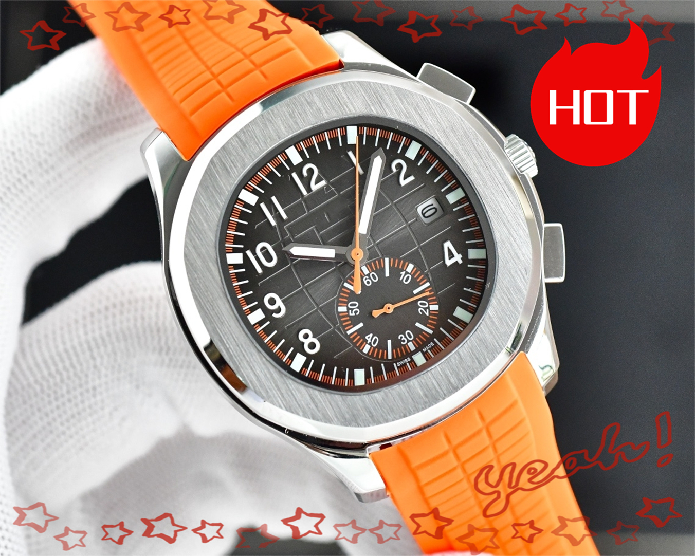 Men women Aquanaut nautilussity 5968 Master design automatic mechanical movement watch luxury fashion sport waterproof sapphire glass same MENS Wristwatches #536