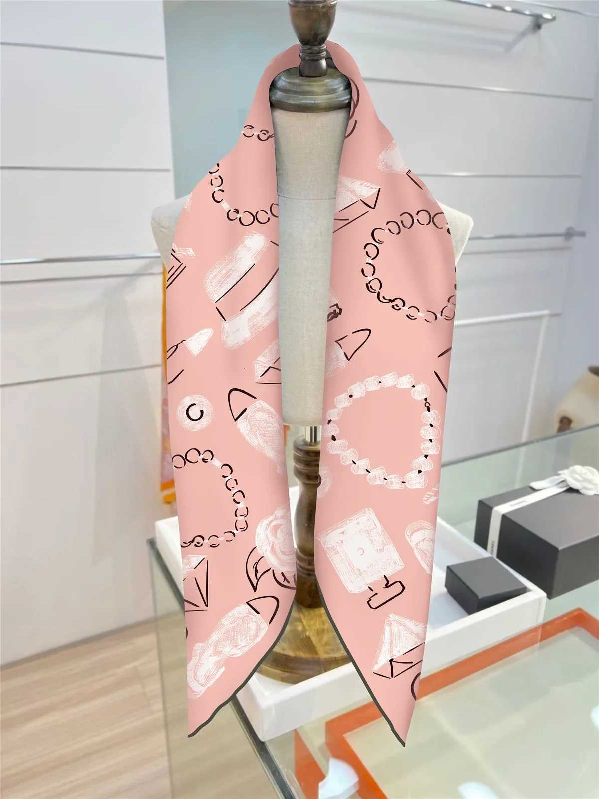 90Cm New Hat Bag Twill Silk Womens Travel Sunscreen Shawl Large Square Scarf Headscarf Wholesale Scarf for Women Y251224