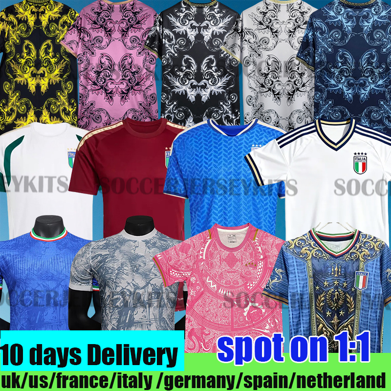 Soccer Jerseys 2026 Italy Soccer Jerseys 2026 2027 National Team Italian Jersey football shirts trainning topsfootball Shirt kids kit home away third kids kits