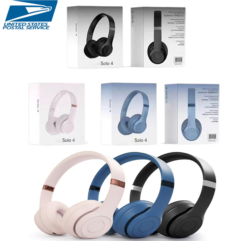 wireless headphones solo 4 bluetooth wireless headphones headpones headphones max magic Sound Recorder pro earphone earbuds with real box
