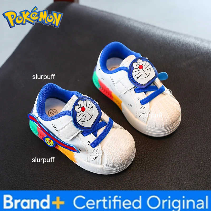 Pokemon Pikachu Baby Shoes Cute Cartoon Baby Non-slip Casual Shoes Boys Girls Toddler Shoes Sneakers Kids Outdoor Shoes Toys W251224