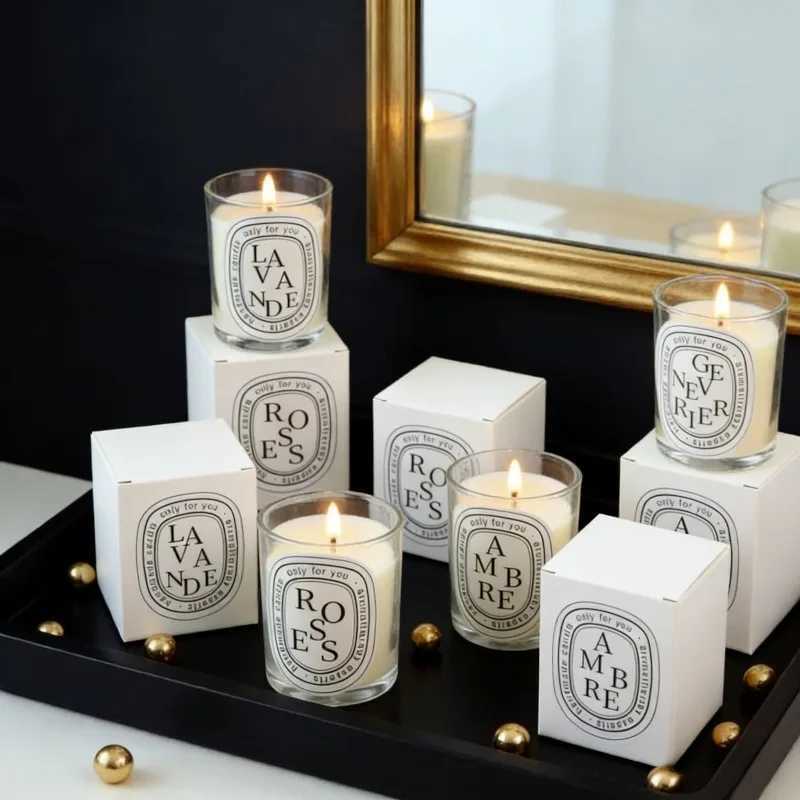 Aromatherapy Candles Romantic Transparent Aromatherapy Candle Lights Guest Gifts Candles Wedding Candles Candle JarsXJ251224