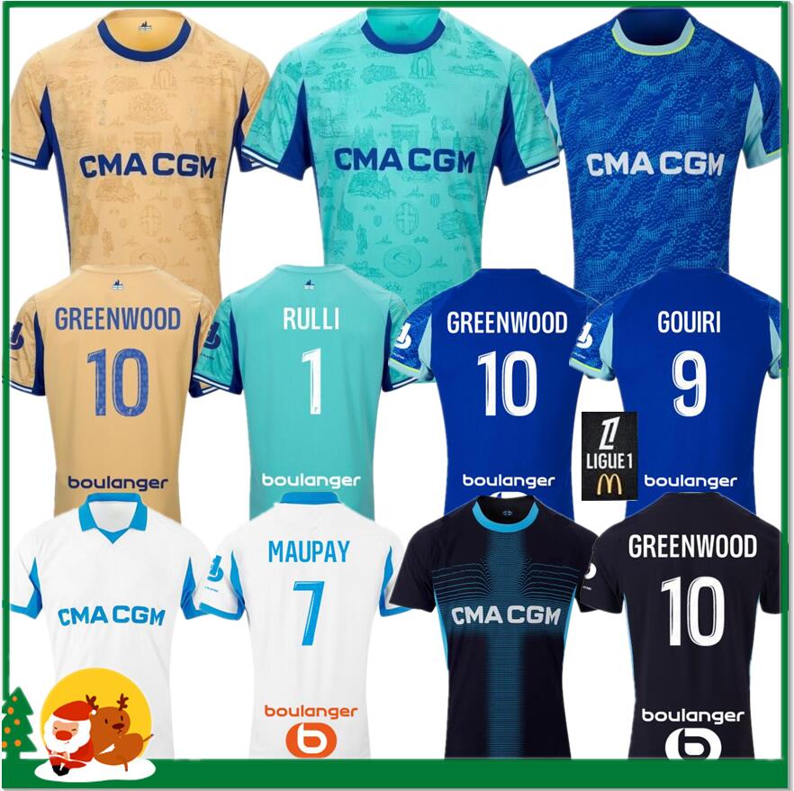 2025/26 MarseilleS 4th soccer jerseys OM AUBA PAIXAO GREENWOOD VAZ PAVARD GOUIRI AGUERD maillot foot HOJBJERG ANGEL RULLI football shirts Men kids kit shorts socks