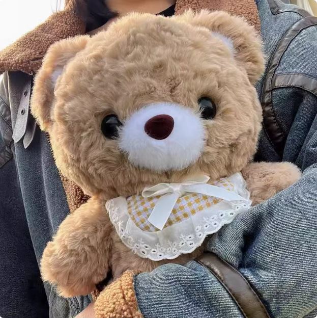 Free Shipping 2026 Valentine's Day Teddy Bear Gift, Birthday Flower Bouquet Plush Doll for Her, Cute Stuffed Animal for Cuddling & Sleep