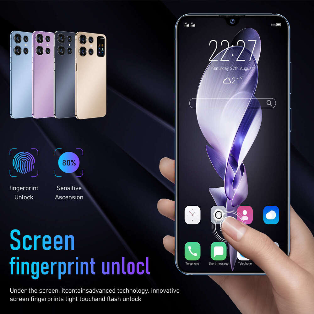 Well-known Brand S Super Cross-Border Smart Android Mobile Phone Inch Perforated HD Screen T Foreign Trade Wholesale Hot Model CKS