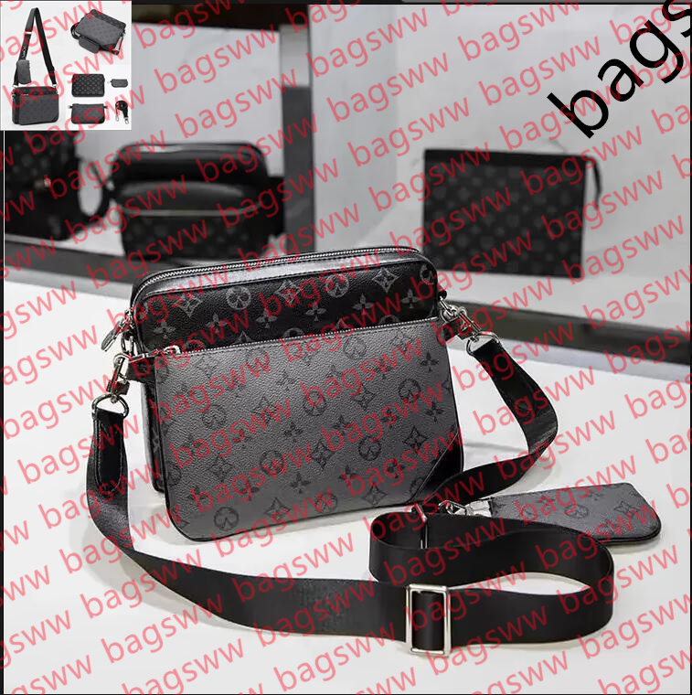 2026 Designers Messenger bags Women Men totes CrossBody bag Reverse Canvas Set Leather Shoulder man Bag with Purse Wallet Clutch handbag