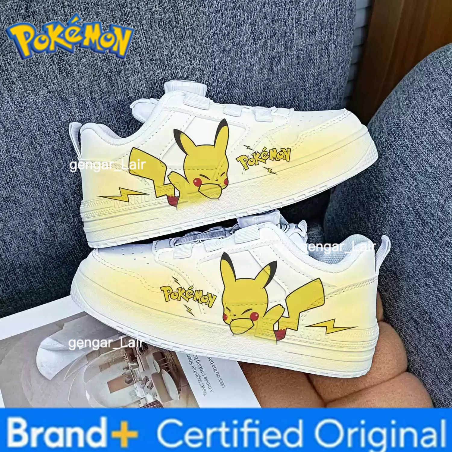 Pokemon New kids cartoon Pokmon princess cute Casual shoes soft sports shoes for girlfriend gift EU size 25-38 W251224