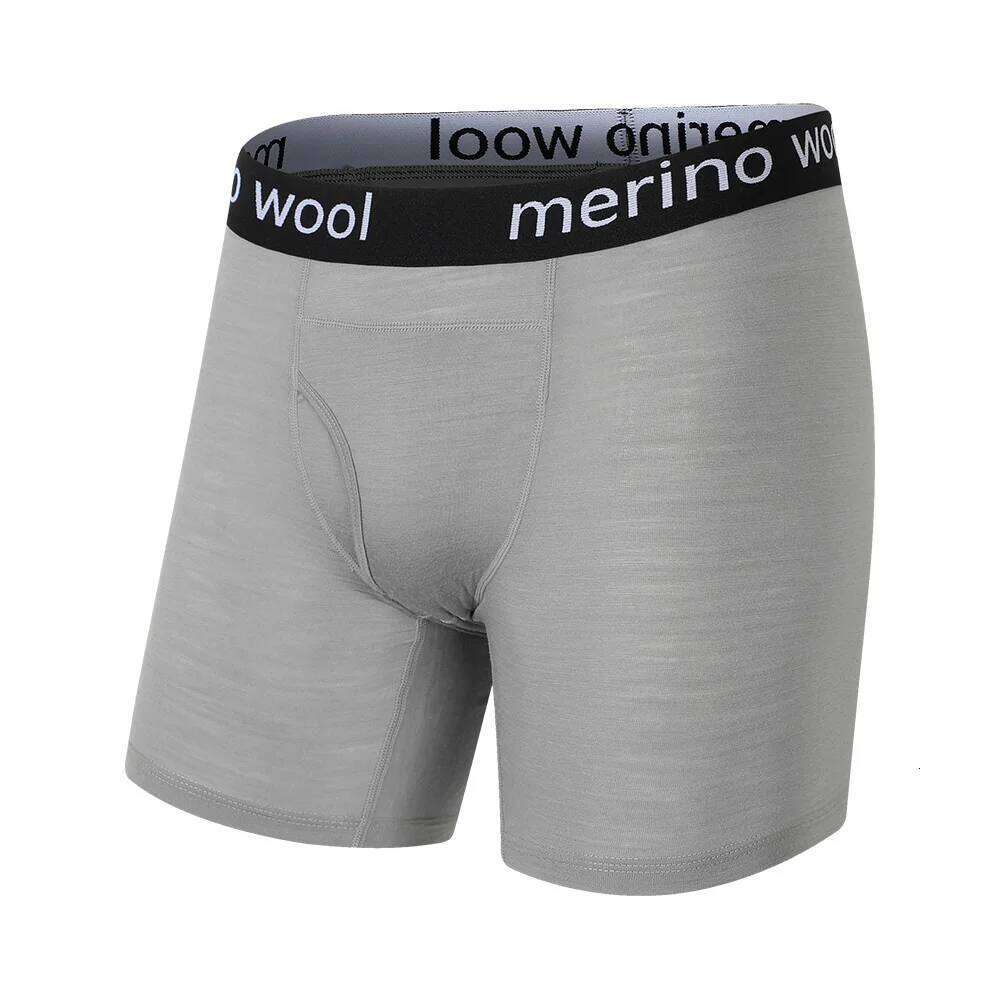 Mens Underwear Briefs 100% Wool Base Layer for Men Merino Boxer Soft Comfy Breathable Moisture Wicking X251225