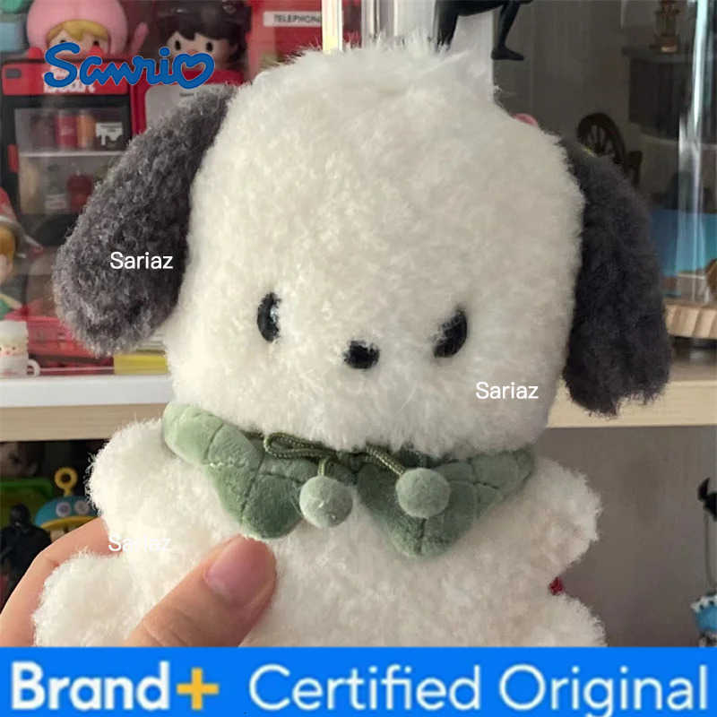 Sanrio Kawaii Plush Keychain Kuromi My Melody Doll Keychains Anime Cinnamoroll Pochacco Stuffed Toys Keyring Kid Christmas Gifts H251225