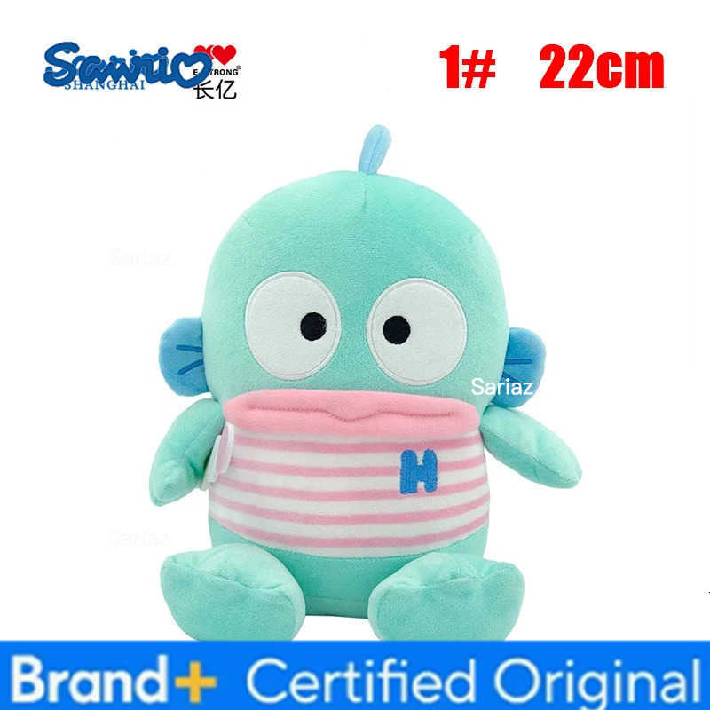 Sanrio Genuine Anime Cartoon Hangyodon Series Cute Fashion Boutique Doll Stuffed Pillow Birthday Doll Childrens Toys Plush Dolls Gifts H251225