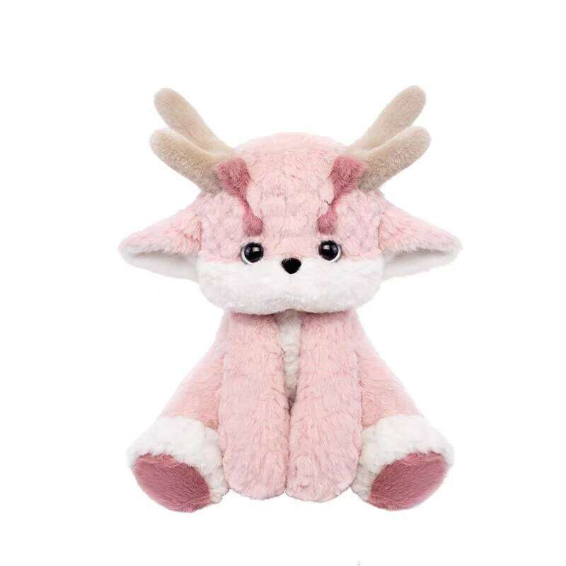 30cm Pink Dragon Cute Stuffed Animal Plush Kawaii Soft Dragons Toy Plushies Cotton Dolls Perfect Present for Kids X251225