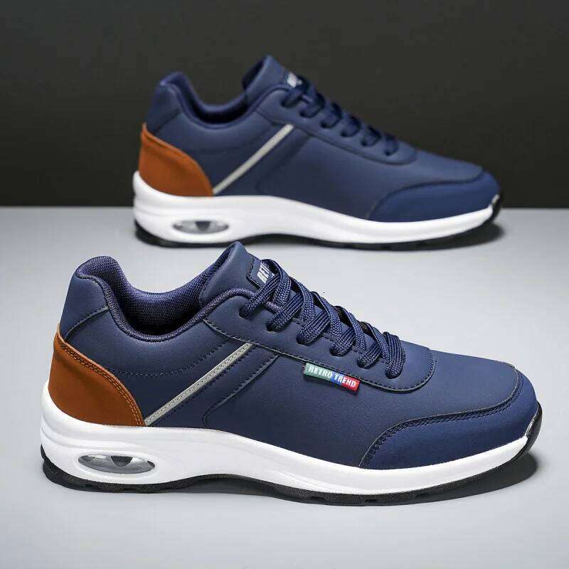 Men's Lightweight Soft Sole Classic Waterproof Sneakers Outdoor Comfortable Tennis Shoes for Men X251225