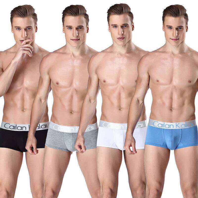 10 Pcs/lot Boxershorts Soft Underwear Men Printed Shorts Bulge Pouch Underpants Boxer Mens Sexy Calzoncillo X251225
