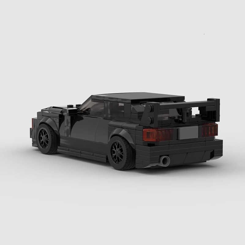 MOC building blocks are compatible with the Lego Lingling EVO 3rd generation racing car speed series JDM performance men's building blocks W25040