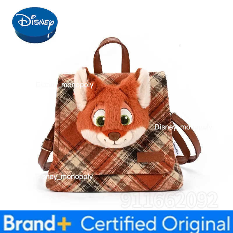 Disney Mickey New Womens Backpack Cartoon Fashion Womens Casual Backpack Large Capacity Luxury Doll Backpack High Quality H251225