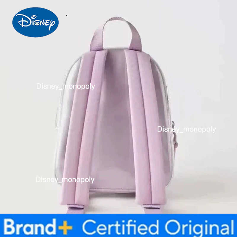 Disney 6 styles Kawaii Lilo Stitch Plush or Glossy Messenger Bag Cartoon Large-Capacity Student Backpack Kindergarten Bag Gift H251225
