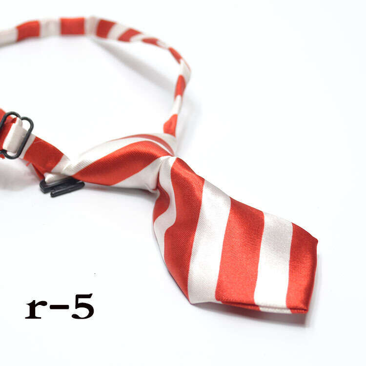 Colorful Tie Printed Bow & Cat And Dog Universal Cute Pet Fashion Decoration