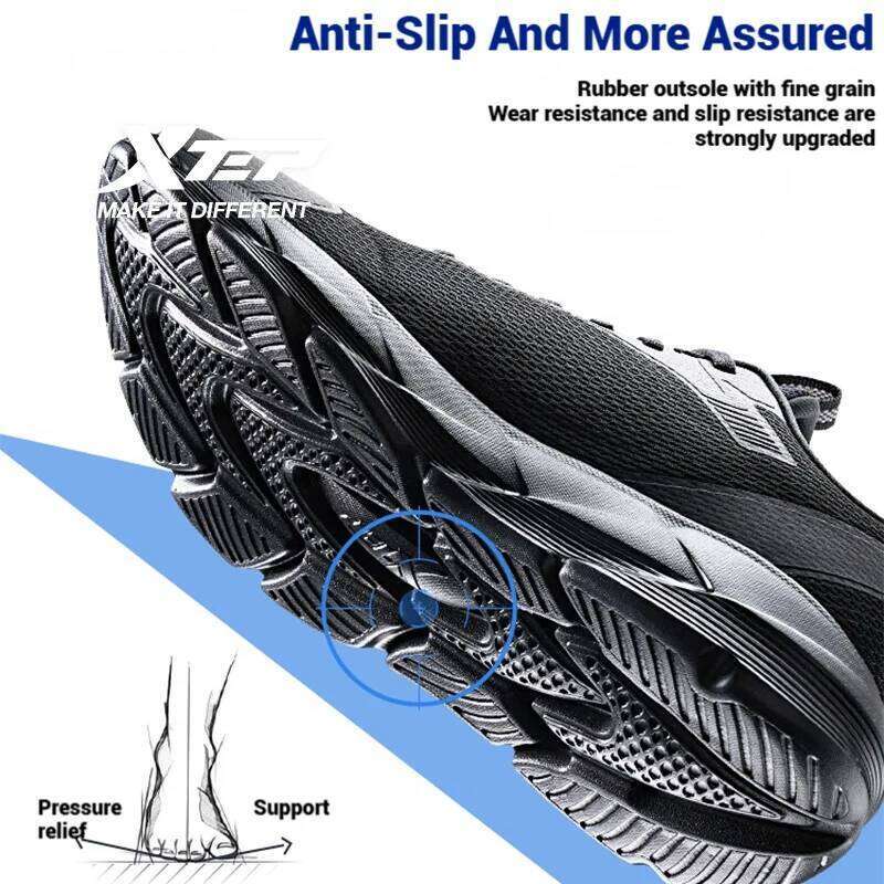 Xtep Light Joy 2 Running Shoes for Men 2025 Spring Balanced Shock-absorbing Non-slip Wear-resistant Sport shoes 875119110018 X251225