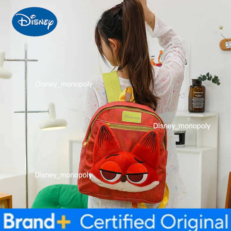 Disney New Cartoon Nick Judy Backpack Large Capacity Kindergarten Boys and Girls Backpack H251225