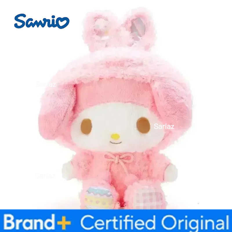 Sanrio Characters Easter Plush Keychain Cinnamoroll Kuromi Plushie Melody Bag Pendant Hello Kitty Accessories For BIrthday Gift H251225