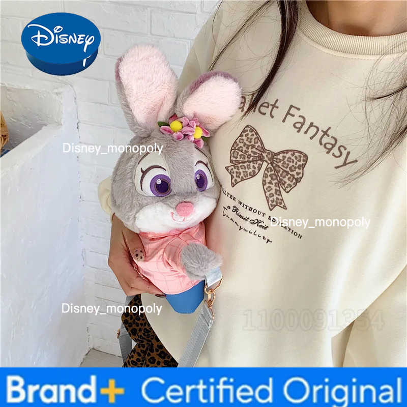 Disney Judy Nick New Plush Backpack Cartoon Cute Mini Plush Backpack Fashion Trend Casual Plush Doll Girl Bag High Quality H251225