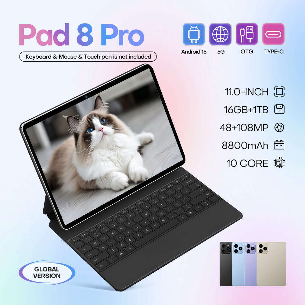 Famous Brand Cross Border Exclusive Pad Pro Brand New Smart Tablet TB Entertainment Office Source Manufacturer CKS