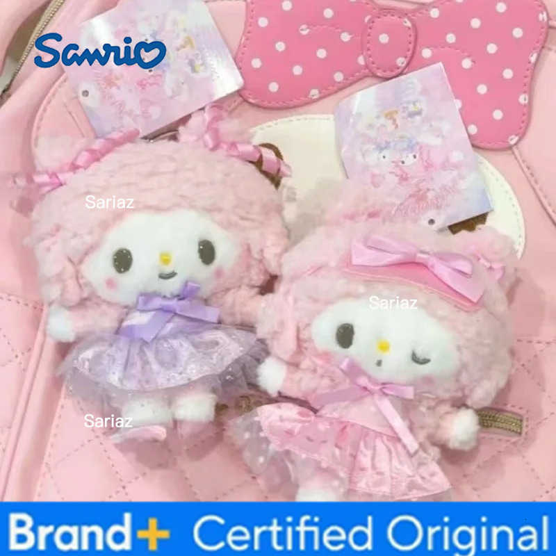 Sanrio Dream birthday Series My Sweet Piano Plushies Lovely My Melody Plush Toys Pendant kawaii winking Lamb Piano Plush Doll H251225