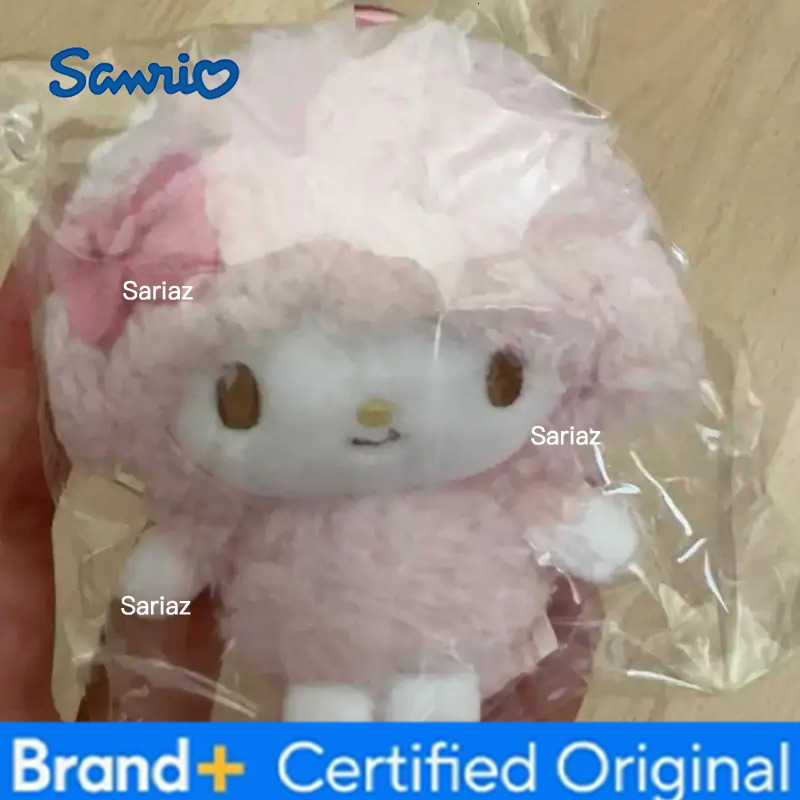 Sanrio Kawaii Piano Plush Keychain Cartoon Anime Pink Lamb Plush Pendant Stuffed Toy Plush Doll Keychain Bag Decoration Gift H251225