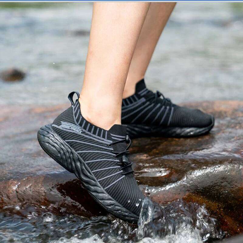 ONEMIX Waterproof Running for Men Breathable Light Women Training Walking Sneakers Outdoor Trekking Slip-on Sports Shoes X251225