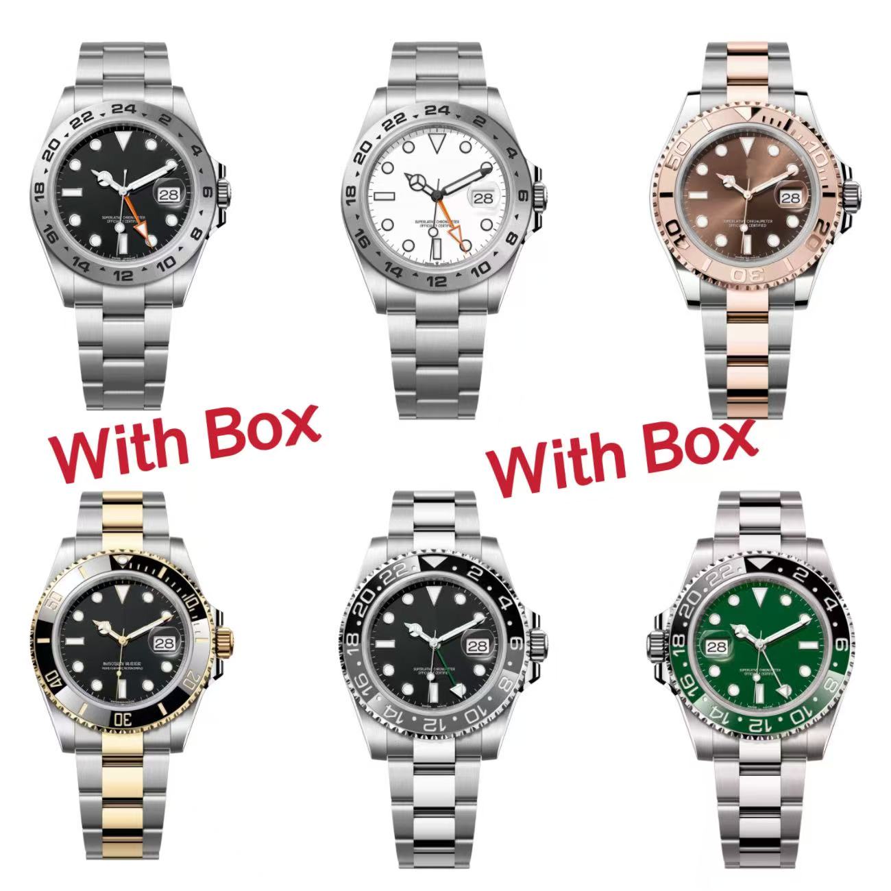 Luxury watch automatic movement 40MM Designer watches men Stainless steel waterproof AAA quality Wristwatches with sapphire glass reloj orologio montre