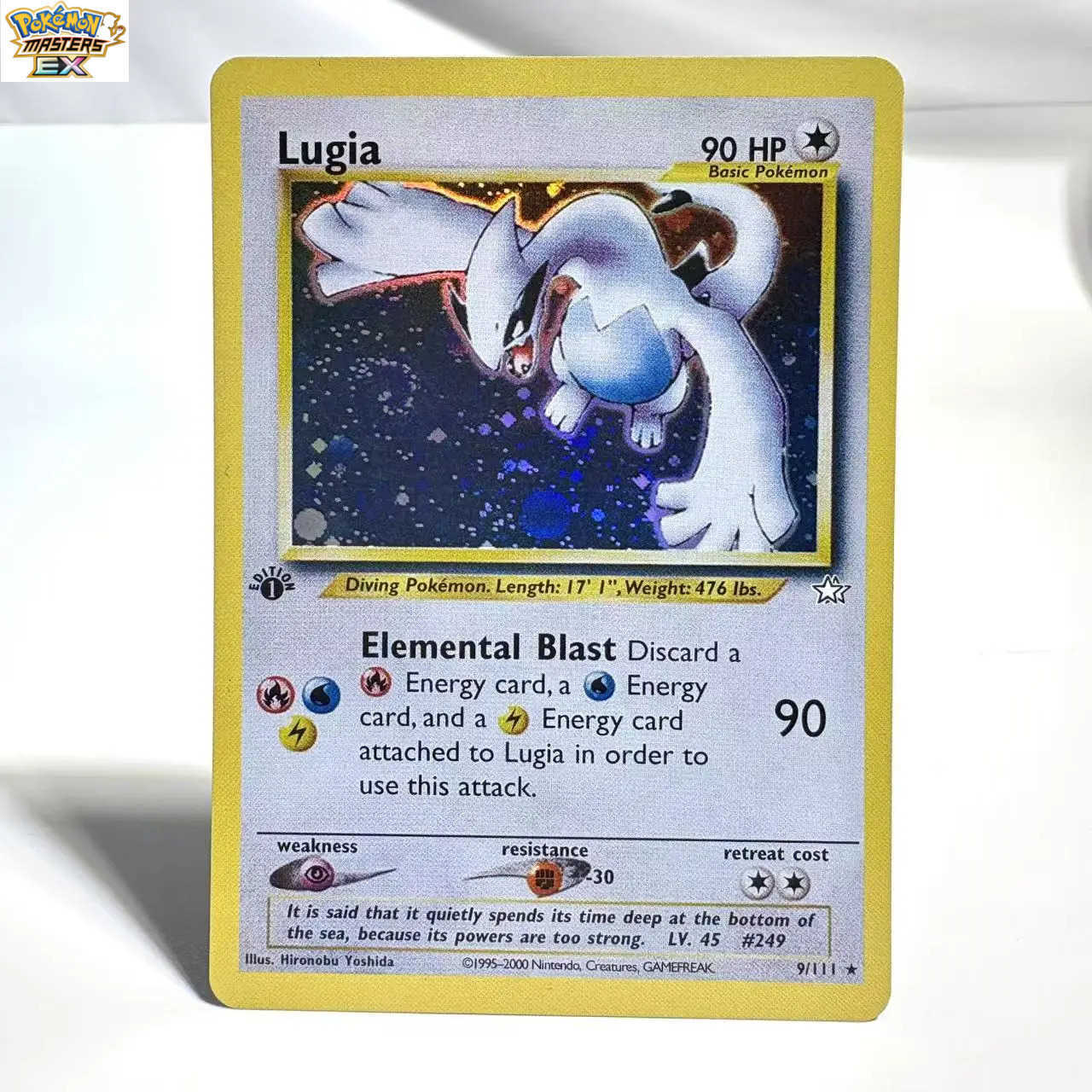 Pokemon Card 1996 Basic Edition Holographic Gengar Mewtwo Lugia Raichu Hobbies Rare Collection Battle Card Toys Gifts Proxy Card L251225N0U7