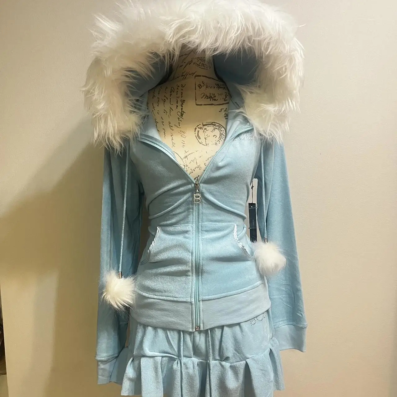 Y2K Zip up Hoodie Women Hip Hop Grunge Goth Aesthetics Fashion Versatile Casual Slim Zipper Jacket Punk Streetwear 251225