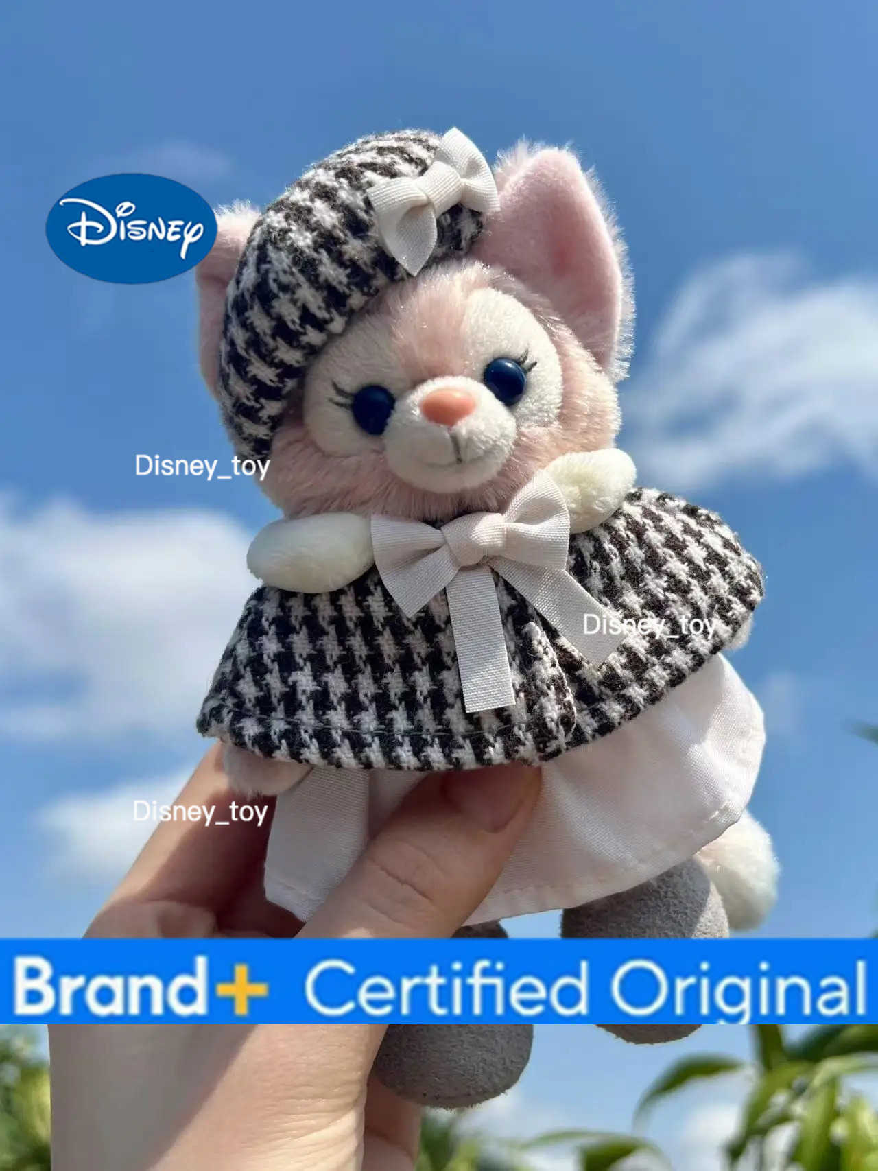Disney 2025 New Cute Linabell Doll Keychain Bag Pendant Cake Stellalou Pendant Kawaii Birthday Gift Girl H251225