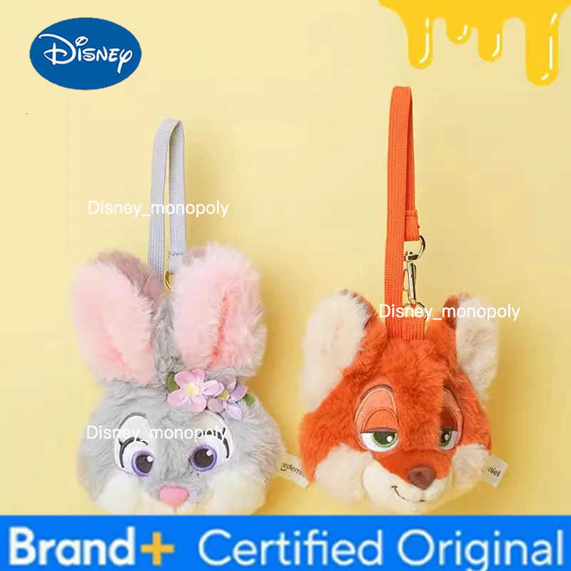 Disney Zootopia Keychain by Nick Wilde Judith Laverne Hopps Makeup Mirror Decorative Pendant Birthday/Christmas Gift H251225