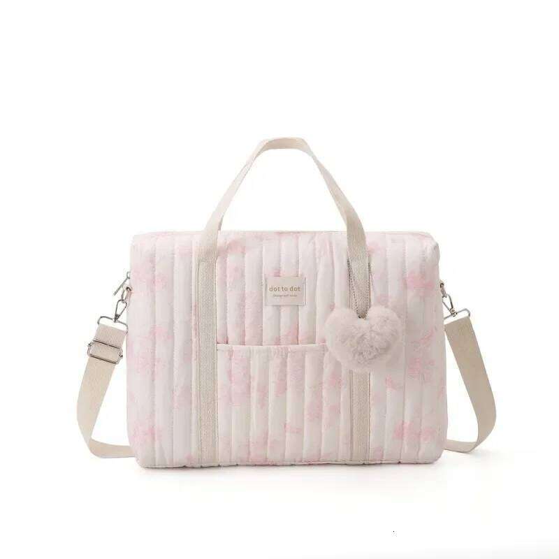 Multifunctional Large Capacity Mommy Women Travel Tote Baby Organizer Diaper Floral Print Shoulder Crossbody Bag X251225