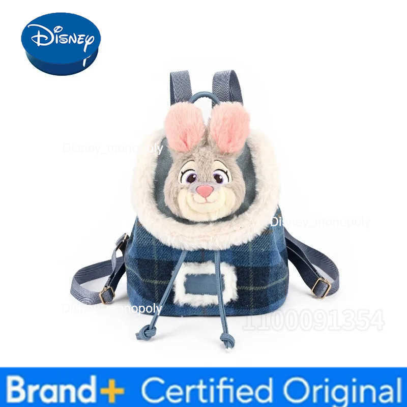 Disney Zootopia New Fashion Doll Backpack Luxury Brand Plush Doll Backpack Cartoon Cute Womens Casual Backpack High Quality H251225