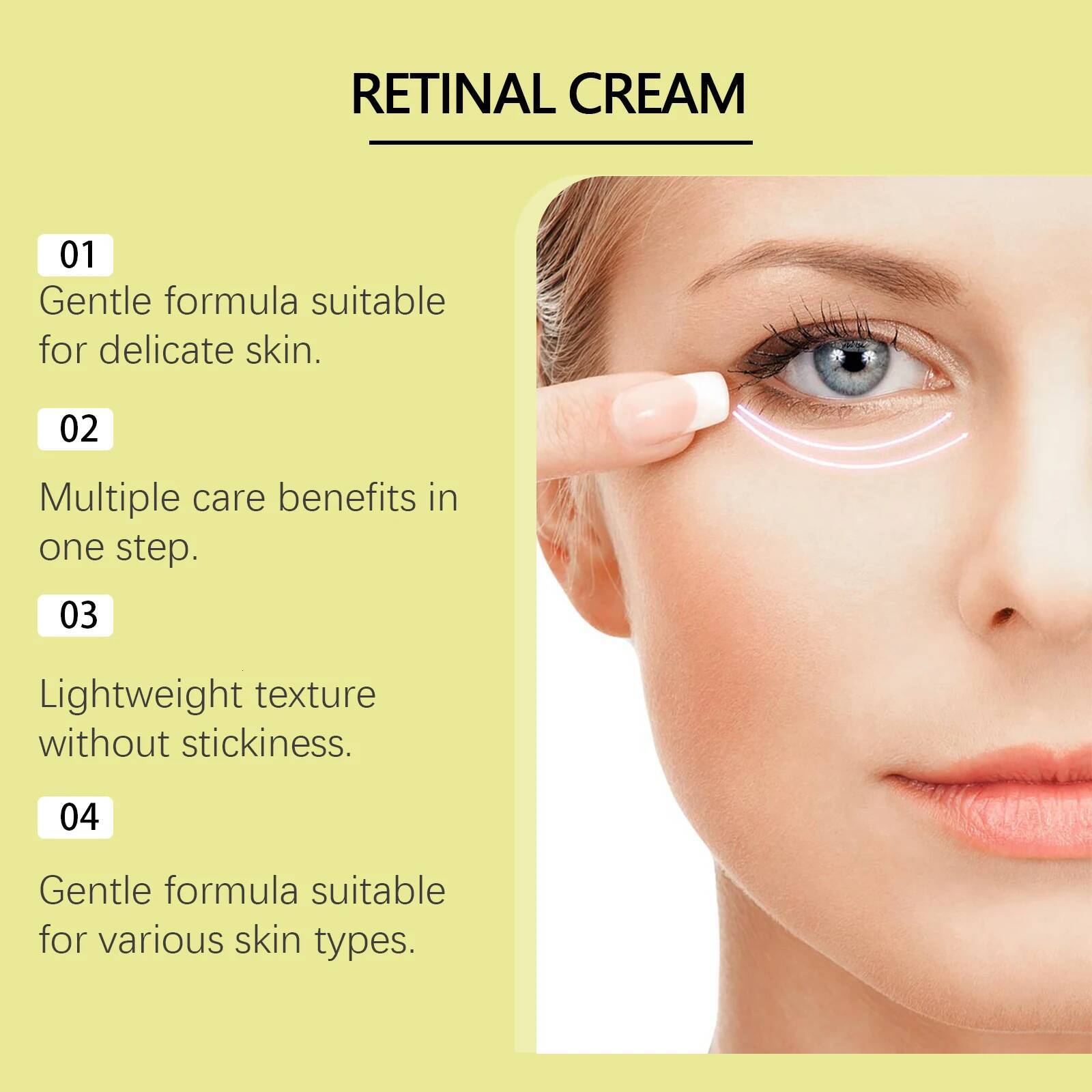 Bestseller Retinol Smoothing Wrinkle Firming Hydrating Barrier Support Radiant Fade Fine Lines Moisturizing Tightening Face Cream ddmySat