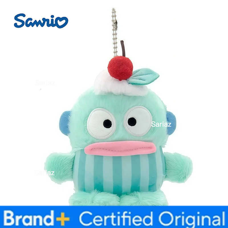 Sanrio 10CM Anime Cinnamoroll My Melody Kuromi Plush Doll Keychain PP Cotton Stuffed Doll Kawaii School Bag Pendant Gift H251225